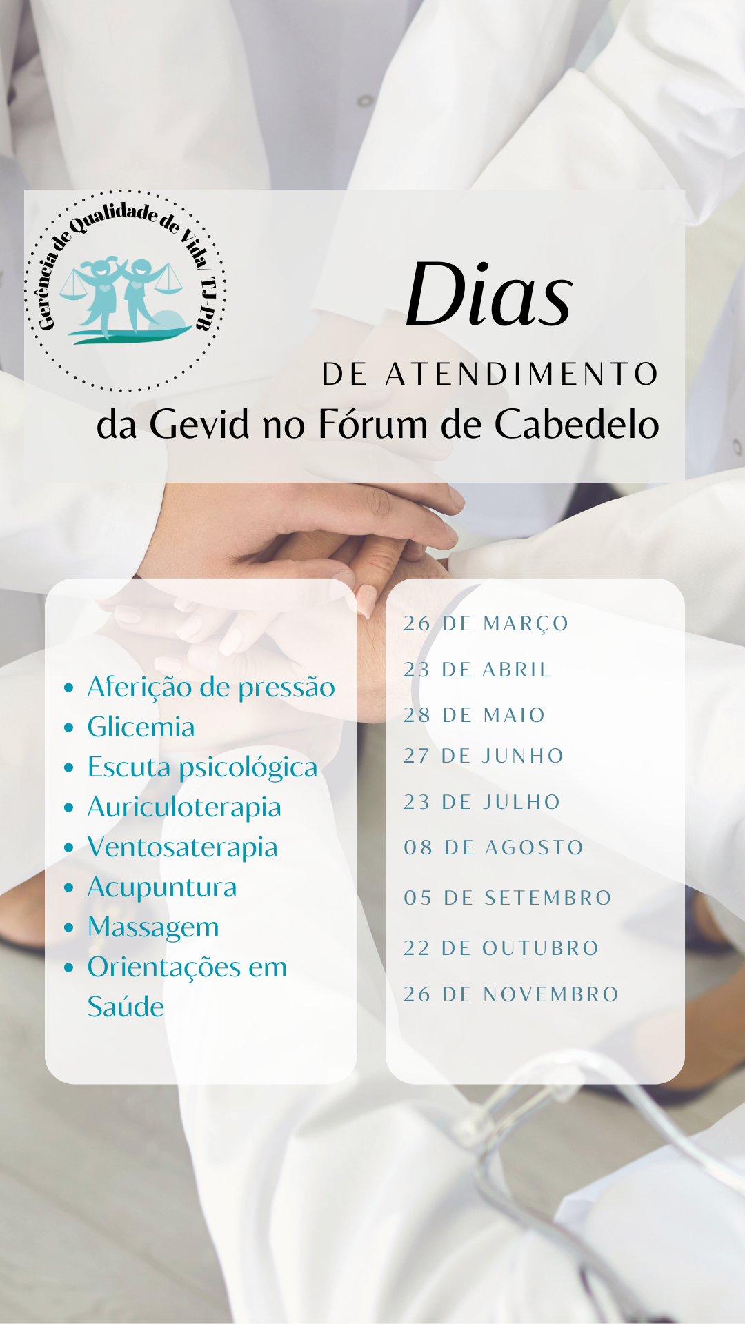 dias de atendimento no forúm de cabedelo