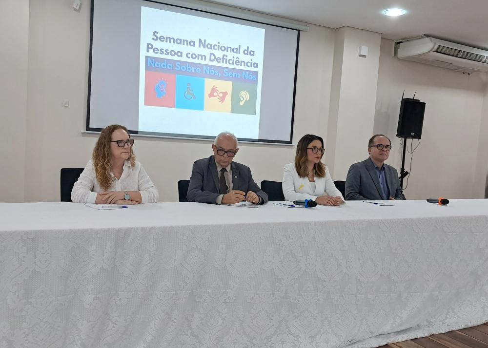 Semana da Pessoa com Deficiência: TJPB amplia debate sobre inclusão e garantia de direitos