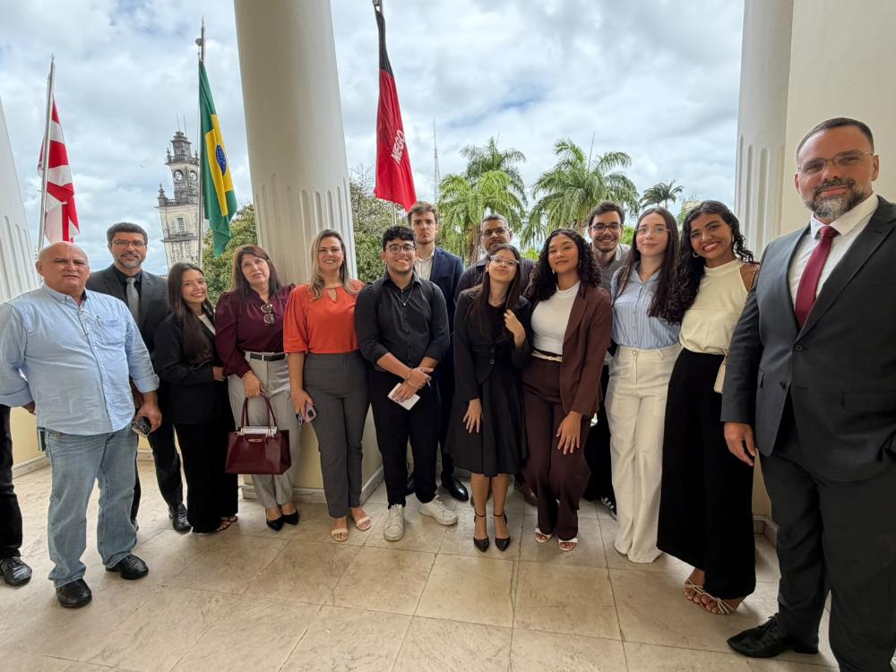 Estudantes de Direito da Faculdade Cidade Viva visitam TJPB e conhecem funcionamento da Justiça