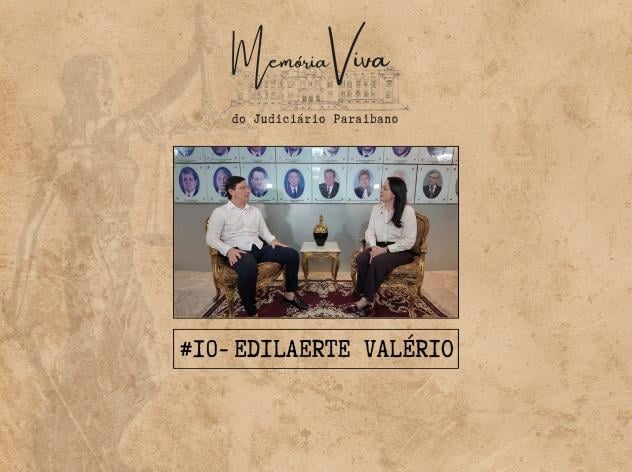 Capa ilustrativa mostrando a foto do servidor Edilaerte sendo entrevistado pela repórter Ludmila Costa 