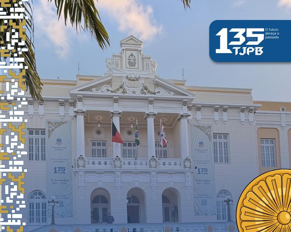 Foto da faixada do TJPB