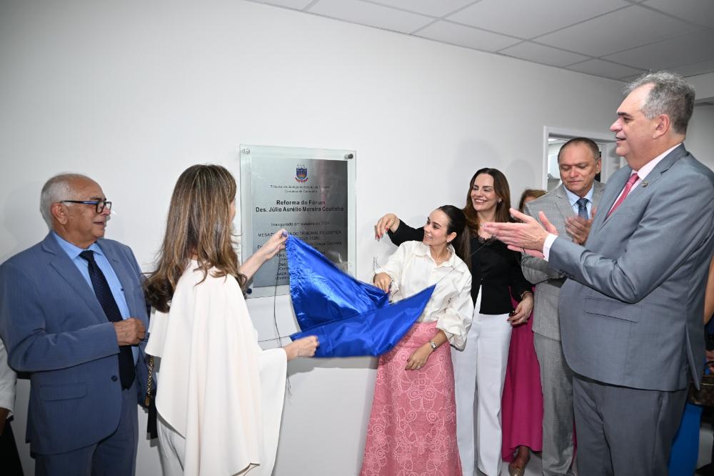 Presidente do TJPB reinaugura Fórum de Cabedelo que leva o nome do pai dele