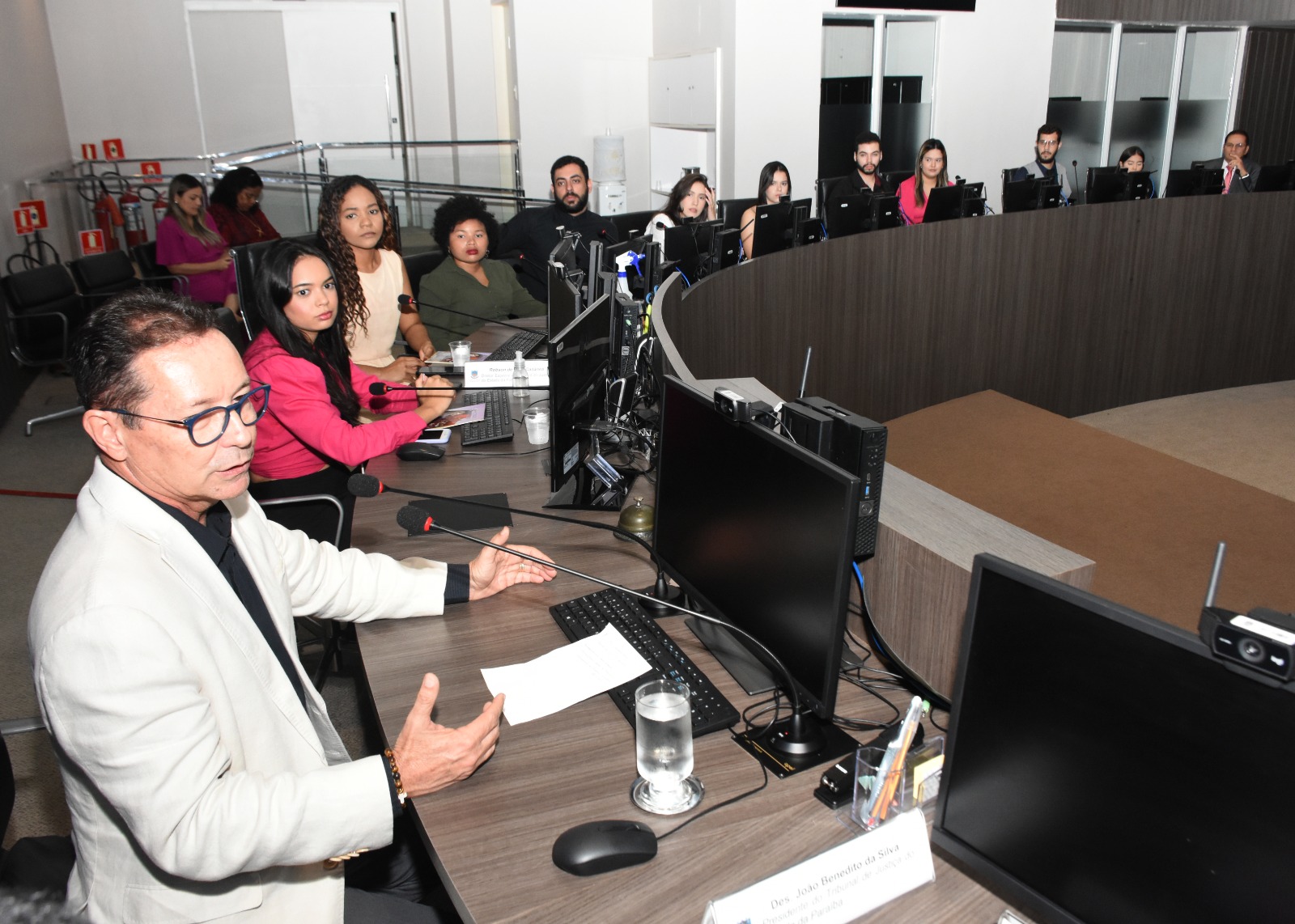 The “Knowledge of the Judiciary” program takes students from the UFCG de Sousa law course