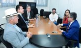 Presidente do TJPB em conversa no Fórum de Santa Luzia