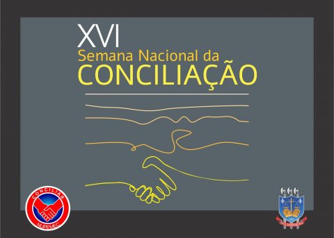 Logo do TJPB da XVI Semana Nacional da Conciliação 