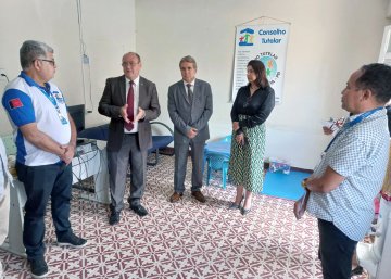 Visita ao Conselho Tutelar de Areia