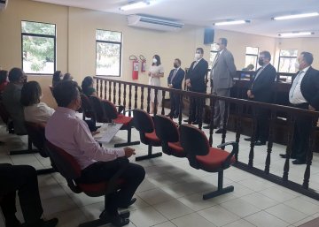 Foto da abertura das correições simultâneas nas Comarcas de Alagoa Grande e Alagoinha