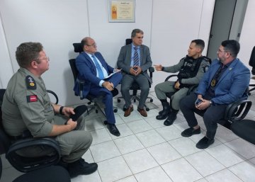Reunião sobre segurança