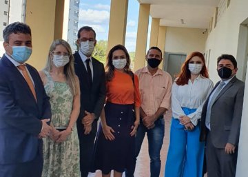 Grupo de Trabalho visita prédio da Infância e Juventude de CG para avaliar local onde será instalado o Nejure