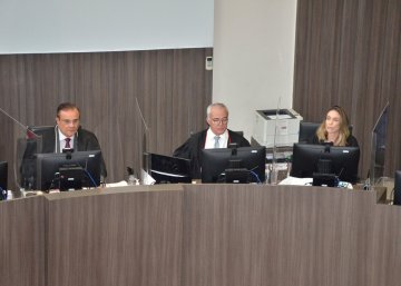 Foto da Sessão Administrativa do Tribunal Pleno
