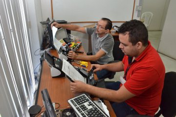 TJ economiza R$ 170 mil na recuperação de scanners que estão sendo distribuídos para todo o Estado / Fotos: Ednaldo Araújo