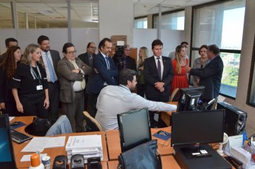 Vanguarda no Estado: TJPB lança o Robô Acelerador de Executivos Fiscais no Fórum Cível de JP / Fotos: Ednaldo Araújo 