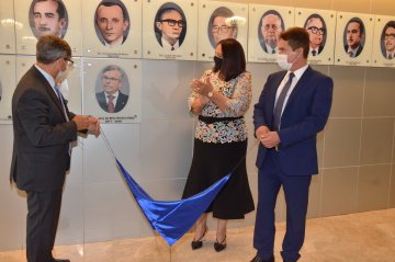 Desembargador Joás de Brito é homenageado com aposição de foto na Galeria dos Ex-presidentes do TJPB - Fotos Ednaldo Araújo