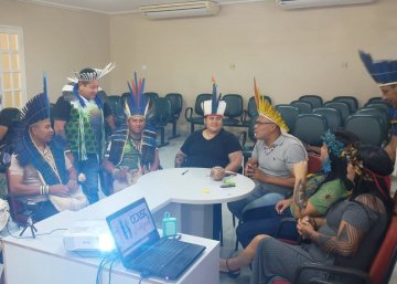 Reunião de conciliadores indígenas