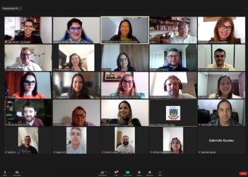 Foto de reunião sobre metas