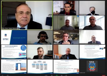 Reunião do presidente com Ditec 