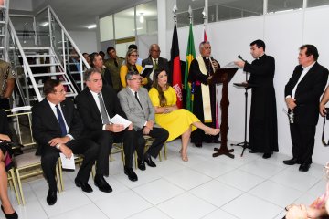 Bispo deu bênção e pediu proteção para o Judiciário