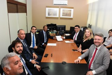 Presidente João Benedito reunido com advogados de Cajazeiras 