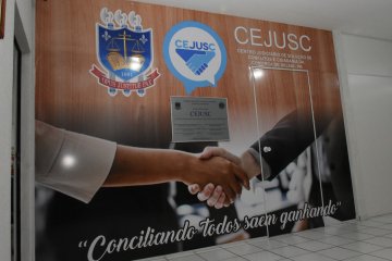 Sala onde funcionará o Cejusc