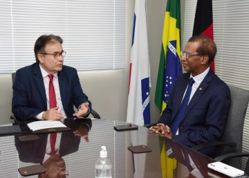 Advogado Harrisson Targino e Desembargador João Benedito