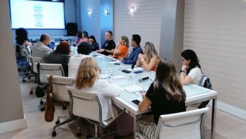 Reunião sobre atenção a pessoa com transtorno mental em conflito com a lei 