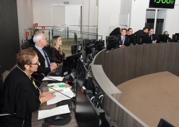 Primeira sessão do Tribunal Pleno em 2024