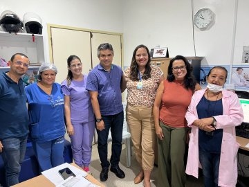 Visita do Napen ao Hospital Regional de Guarabira