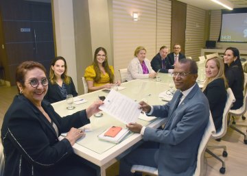 Comitê entregou ofício ao presidente do TJPB 