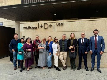 Grupo de magistrados paraibanos na Espanha