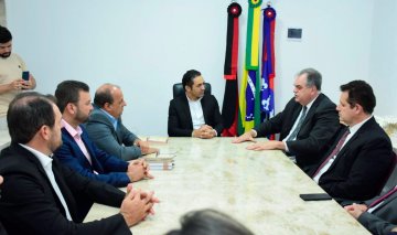 Presidente do TJPB conversa com prefeito de Princesa Isabel
