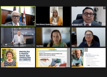 Print do webinário