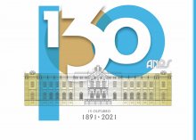 Logomarca sobre os 130 anos do Tribunal de Justiça