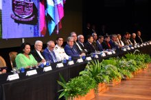 Autoridades prestigiaram a posse da Nova Mesa Diretora
