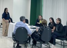 Visita de estudantes na manhã desta sexta-feira (28)