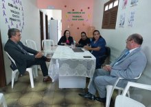 Reunião do CGJ com representantes do Creas