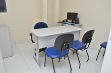 Foto da sala de atendimento individual 