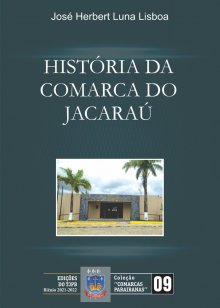 Capa do livro História da Comarca de Jacaraú