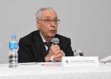 Foto do Promotor Paulo Affonso: palestrante