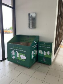 Fórum Cível também já tem coletores