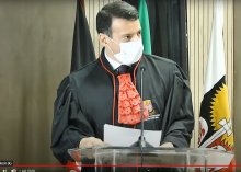 Foto do procurador-geral de Justiça, Antônio Hortêncio Rocha Neto
